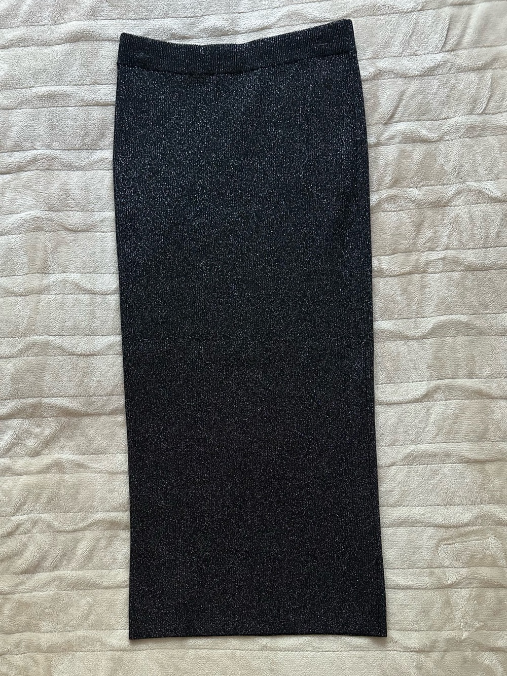 NWT (Never worn) Club Monaco Black Sparkle Pencil Skirt